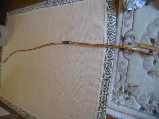 弓道家必見　永野重次　竹弓　割れ有り　修理必要です。