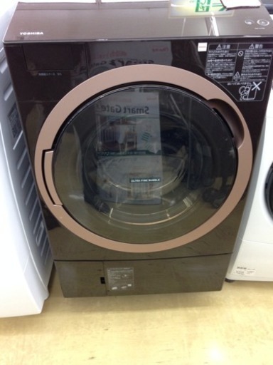 値下げしました!! 高年式 大容量 東芝 11キロタッチパネル式ドラム洗濯機 TW-117X6L 2018年 TOSHIBA