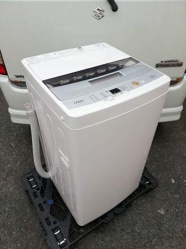 ◼️商談中■2018年製■AQUA アクア 簡易乾燥機能付き洗濯機 4.5kg AQW-S45E
