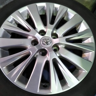 18インチ【美品アルミホイール】20 アルファード純正 ヴェルファイア純正 20系 後期 18インチ 中古 アルミ　税込み価格4本【富山市 手渡しOK】トヨタ純正
