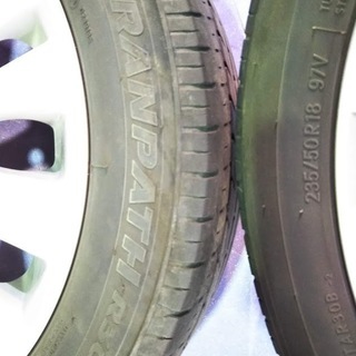 18インチ【美品アルミホイール】20 アルファード純正 ヴェルファイア純正 20系 後期 18インチ 中古 アルミ　税込み価格4本【富山市 手渡しOK】トヨタ純正