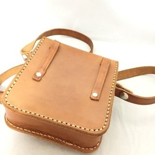 オリジナル カスタマイズ オールレザー 斜めがけショルダーバッグ