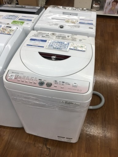 保証付 SHARP 6㎏ 洗濯機