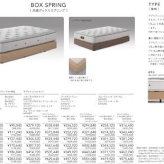 シモンズクイーンサイズベッド取引交渉中