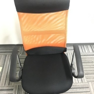 オフィス チェア 椅子 イス オレンジ