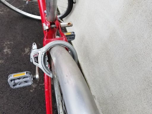 27インチ6段変速 ハブダイナモライト搭載自転車 ※セカンドロック付き