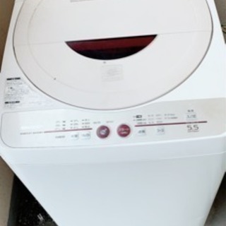 洗濯機 5.5kg お取引き決定