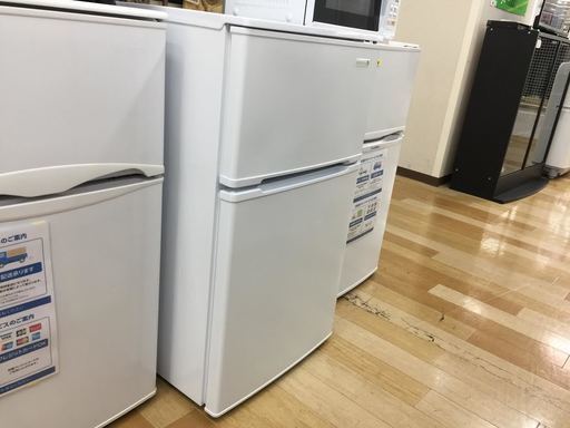 安心の6ヶ月保証付！2017年製 YAMADA YRZ-C09B1 2ﾄﾞｱ冷蔵庫