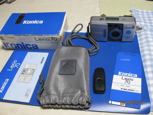 値下げします！Konica Lexio 70 / KONICA ZOOM LENS 28-70mm f3.4-7.9