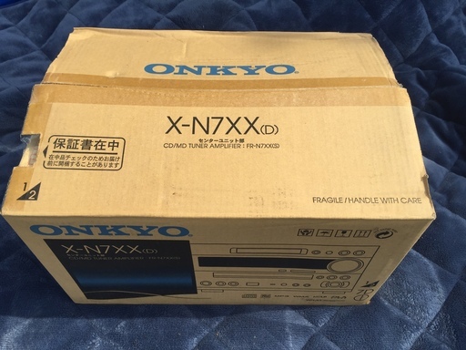 最高級 オンキョー X-N7XX（D）未使用品 ミニコンポ ONKYO コンポ