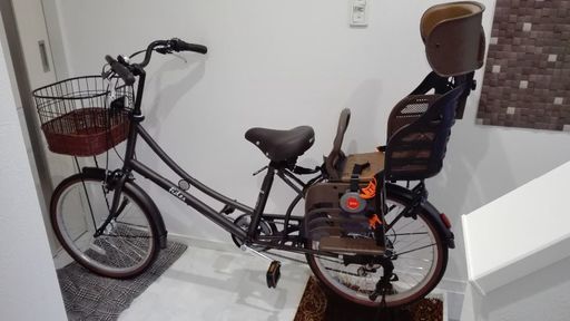 【未使用】子供乗せ自転車　※電動ではないです