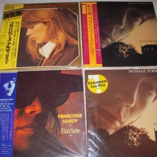 レコード　LP　FRANCOISE HARDY　Brigitte...