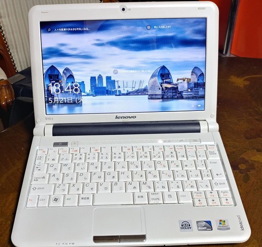 値下げ　お子様の学習用にも最適　コンパクトモバイルPC　Windows10 Lenovo Ideapad S10-2