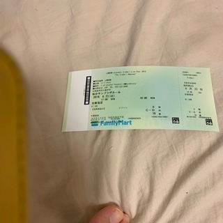 TrySail仙台公演のチケットです