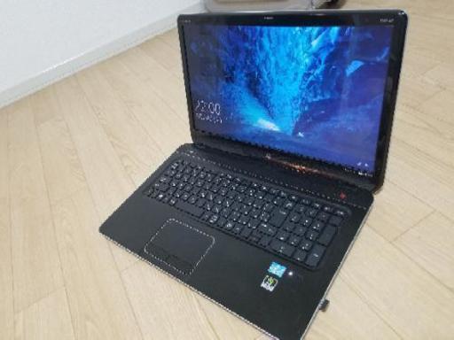 hp envy dv7  windows10　17.4インチ液晶　値下げも承ります