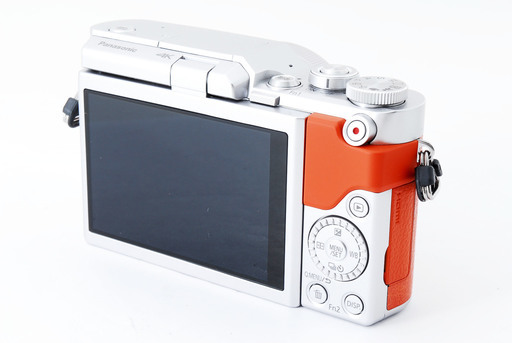 Panasonic LUMIX DC-GF9W オレンジ レンズキット★ボディ\u0026レンズは新品★4K動画記録＆スマホへ転送\u0026自分撮り\u0026小型★新品SDカード、元箱付き!!