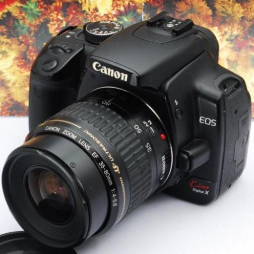 EOSKissDigitalXキャノン Canon EOS Kiss Digital X 初心者向き