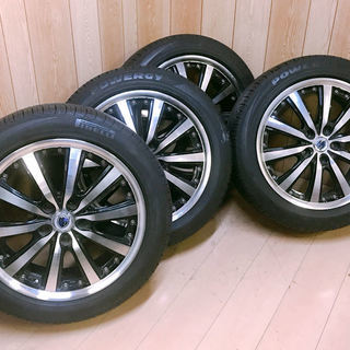 美品　STEINER　VS5 シュタイナー１７×７J　+55　１１４.３　ピレリ　タイヤ 215/50　 PIRELLI　PIRELLI POWERGY　4本セット
