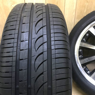 美品　STEINER　VS5 シュタイナー１７×７J　+55　１１４.３　ピレリ　タイヤ 215/50　 PIRELLI　PIRELLI POWERGY　4本セット