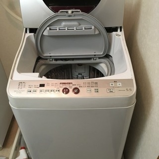 乾燥機能付き SHARP 5.5kg 洗濯機【現在交渉中】
