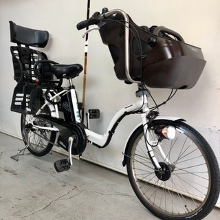 521 パナソニック ギュットミニ 20インチ 3人乗り 8.9ah 電動自転車 