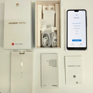 【訳あり】SIMフリー海外版 Huawei P20 pro CLT L09