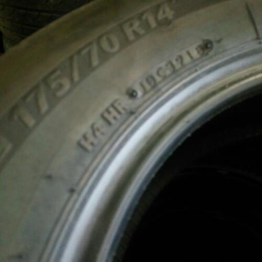 175/70R14 ブリヂストンNEXTRY バリ山 2本