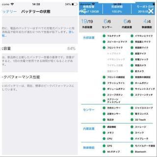SIMフリー Phone 7 Black 128 GB バッテリー84%