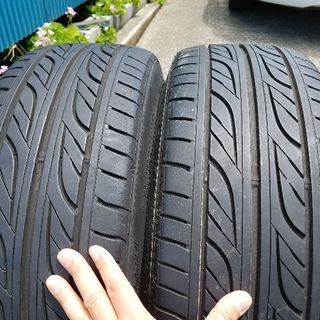 【お買い上げありがとうございました。】コンパクトカーに！17インチブラックポリッシュアルミに205/45-17！バランス済み