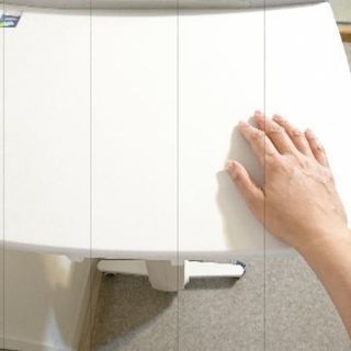 デスクつきエアロバイク兼スタンディングデスク