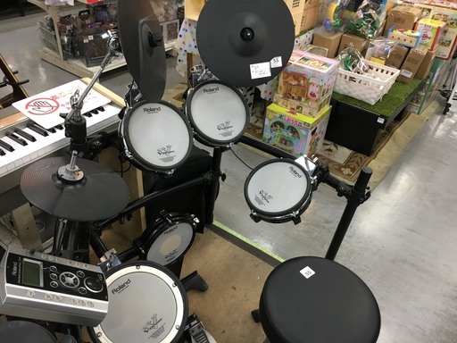 【ROLAND】V-Drumドラムセットあります！！