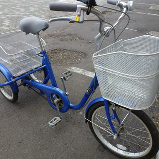 PayPay可 手稲リサイクル 3輪車　自転車 　青 ￥21,800-