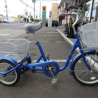 PayPay可 手稲リサイクル 3輪車　自転車 　青 ￥21,800-