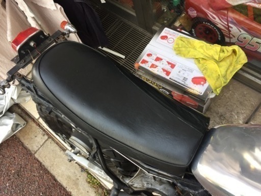 tjr200アルミタンクとタンクシート tjr200アルミタンクとタンクシート
