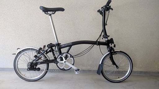 2018 BROMPTON ブロンプトン Black  S6L（輪行バッグ・サイコン付き）