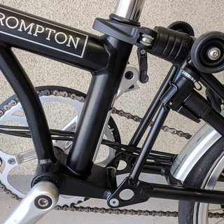 2018 BROMPTON ブロンプトン Black  S6L（輪行バッグ・サイコン付き）