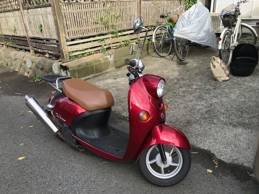 ヤマハ ビーノ SA26J ４ストローダウン シャコタン バッテリー外装新品