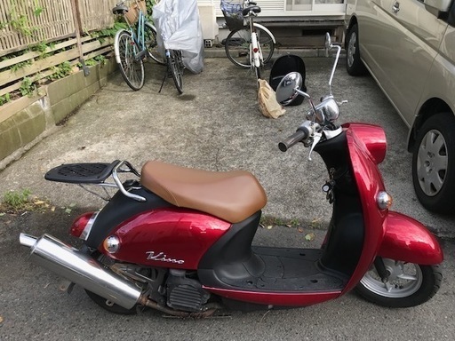 ヤマハ ビーノ SA26J 4ストローダウン シャコタン バッテリー外装新品