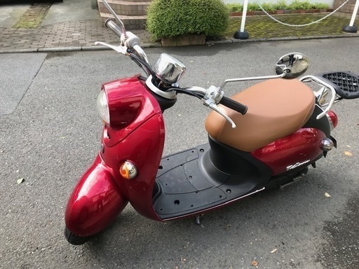 ヤマハ ビーノ SA26J 4ストローダウン シャコタン バッテリー外装新品