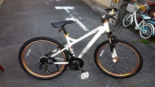 DOPELGANGER[ドッペルギャンガー]HIPSTER901 26吋MTB アルミ/21speed/ホワイト