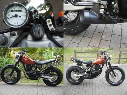 ヤマハ ＴＷ ２００ E ２型 ディスク 定番 スカチューン カスタム 通勤通学～レジャーまで 早いもの勝ち ヤマハ TW 200 2型 ディスク 定番 スカチューン カスタム 通勤