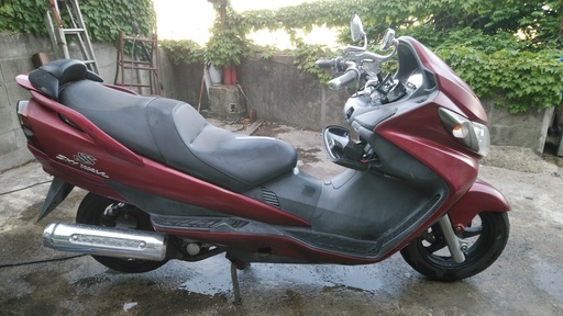 スズキスカイウェイブ250SS ワインレッド CJ43A 未整備現状激安放出！！