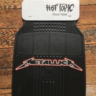 Metallica オフィシャル カーマット 2枚セット未使用