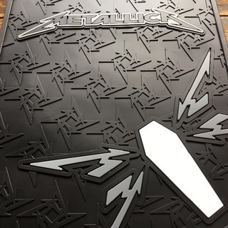 llica メタリカ オフィシャル カーマット2枚セット 未使用 Metallica メタリカ オフィシャル カーマット2枚セット 未使用 【公式