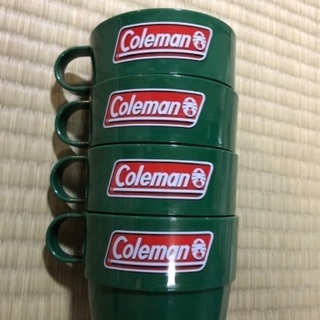 【新品未使用、専用ケース付き🙆‍♂️】Colemanカップセット