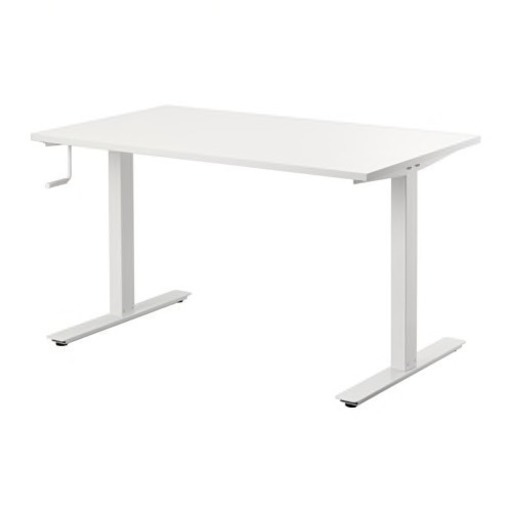 IKEA イケア テーブル SKARSTA スカルスタ デスク 昇降式 ホワイト120x70 cm