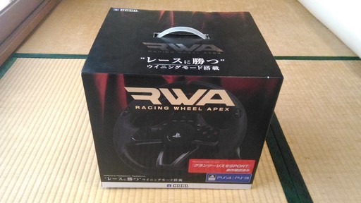 ハンコン【PS4 PS3 PC対応】Racing Wheel Apex for PS4 PS3 PC