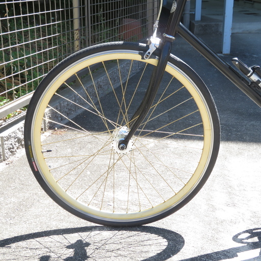 Tokyobike SSクロス 青フレーム白タイヤ