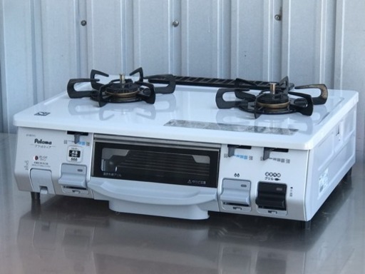 美品！パロマ  LPガステーブル 2014年製◇プロパンガスコンロ◇JO-801V-Ｌ