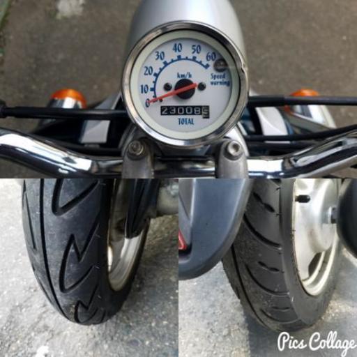 兵庫▽大阪 ビーノ vino 5au 2st セル始動 ヤマハ